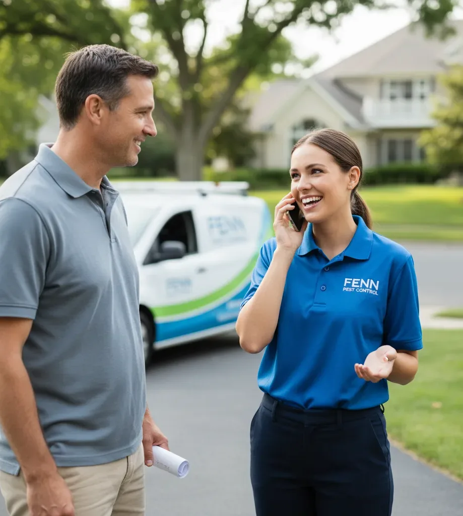 Fenn Pest Control customer support in Gold Hill